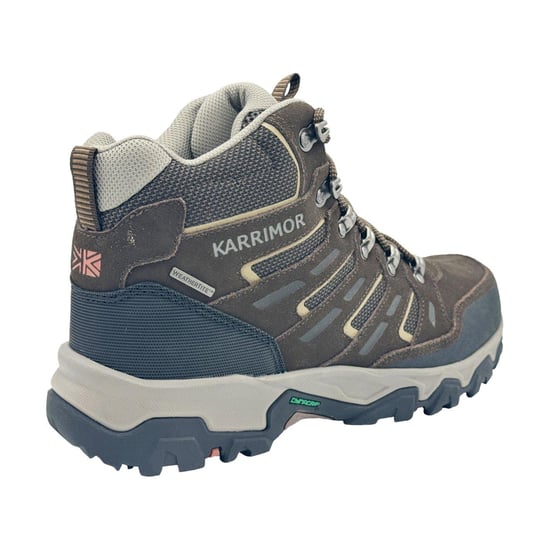 Karrimor Waterdichte wandelschoenen van leer voor heren, model Mount Mid (Bruin) - Image 3