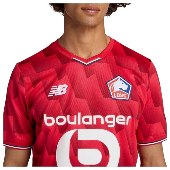New Balance Herenvoetbalshirt Lille 25/26 (thuiswedstrijd) (Rood) - Image 4