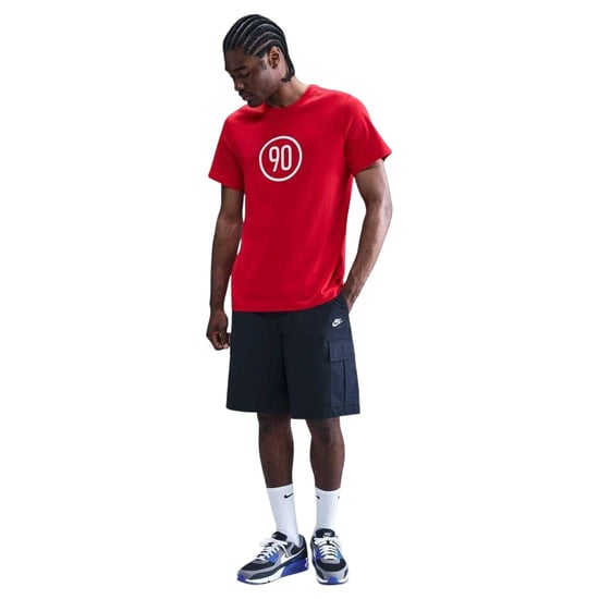 Nike Total 90 T-shirt voor heren (Rood, Wit) - Image 1