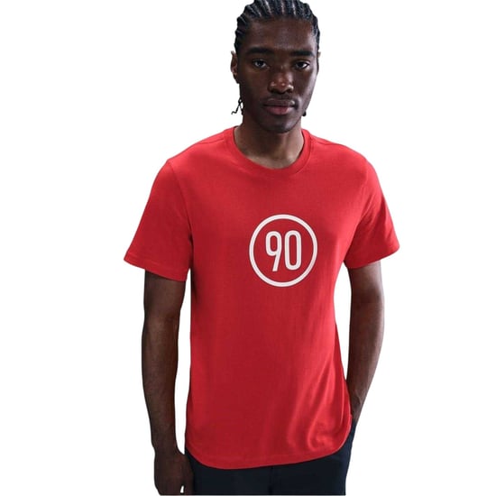 Nike Total 90 T-shirt voor heren (Rood, Wit) - Image 2
