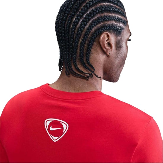 Nike Total 90 T-shirt voor heren (Rood, Wit) - Image 4