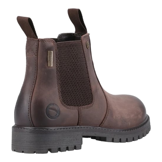 Cotswold Kinderen Aston Volnerf Leren Pull Up Dealer Boots (Bruin) - Image 2