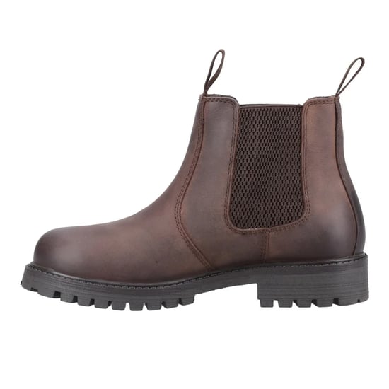 Cotswold Kinderen Aston Volnerf Leren Pull Up Dealer Boots (Bruin) - Image 3