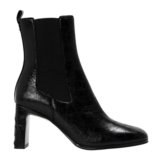 Diesel Giove leren Chelsea-laarzen voor dames (Zwart) - Image 1