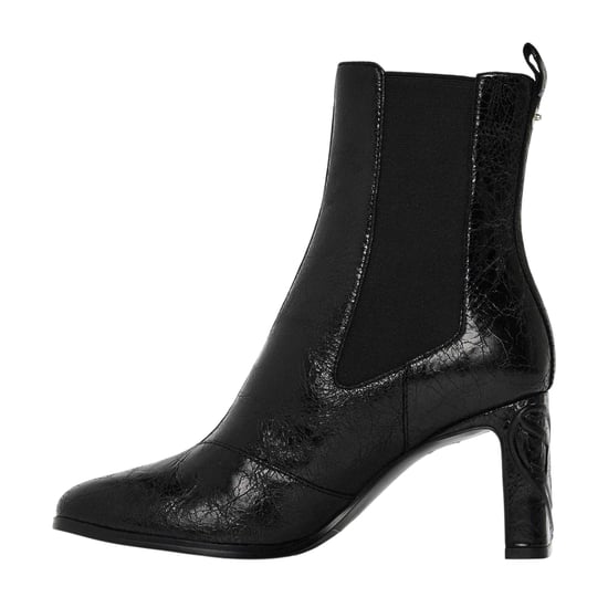Diesel Giove leren Chelsea-laarzen voor dames (Zwart) - Image 3