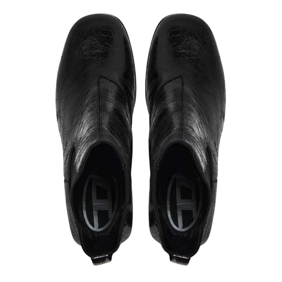 Diesel Giove leren Chelsea-laarzen voor dames (Zwart) - Image 4