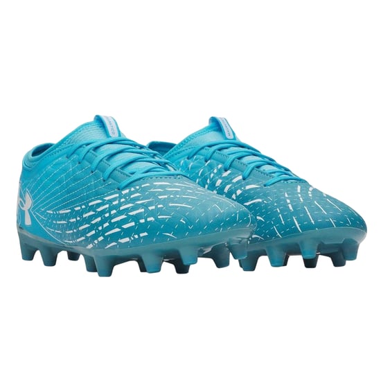 Under Armour Magnetico Elite 5 voetbalschoenen voor heren, voor harde ondergrond (Blauw/Wit) - Image 5