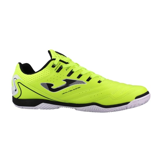 Joma Maxima-zaalvoetbalschoenen voor heren met verstevigde neus (Fluorescerend Geel/Zwart) - Image 1