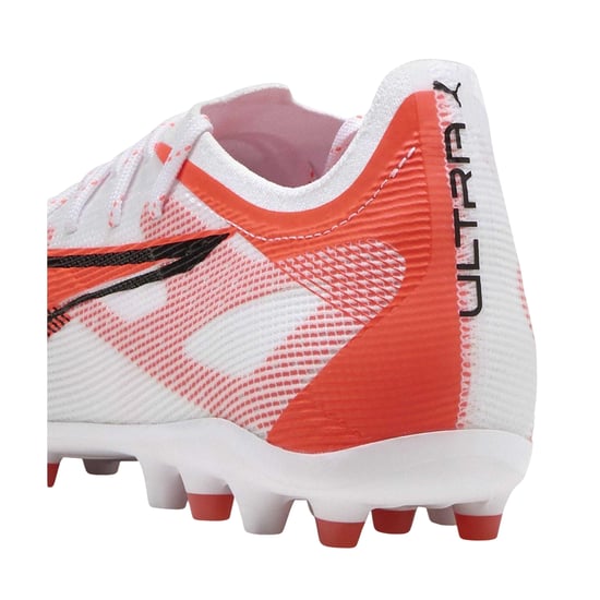 Puma Heren Ultra 5 Pro Stevige Grond Voetbalschoenen (Poema Wit) - Image 2