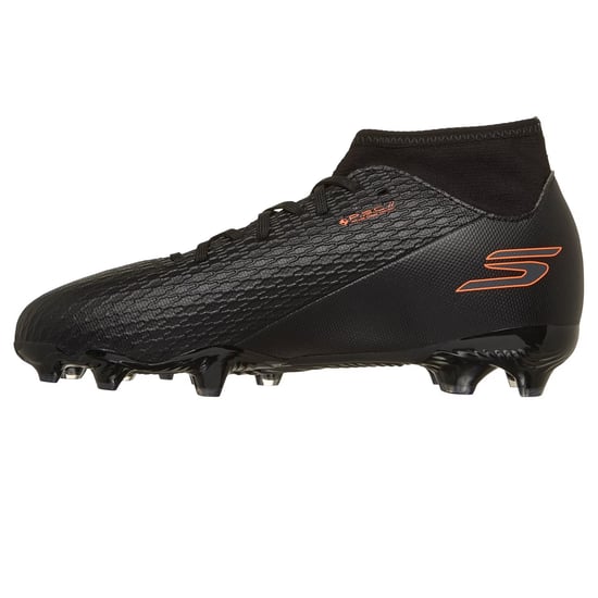 Skechers SKX 2 voetbalschoenen voor kinderen, voor harde ondergrond (Zwart/Oranje) - Image 2