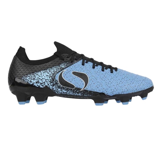 Sondico Voetbalschoenen voor heren met strepen, voor harde ondergrond (Zwart) - Image 1