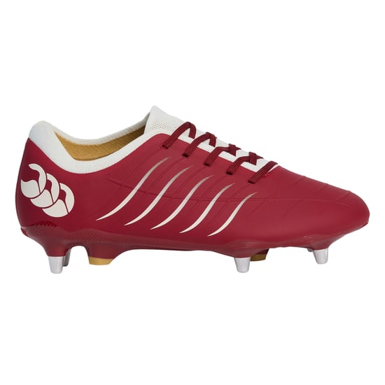 Canterbury Rugbyschoenen voor heren voor zachte ondergrond (Rode Dahlia) - Image 1
