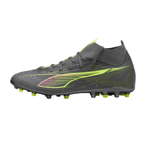 Puma Ultra 5 Match+ voetbalschoenen voor heren, voor harde ondergrond (Gematteerd Zilver) - Image 3
