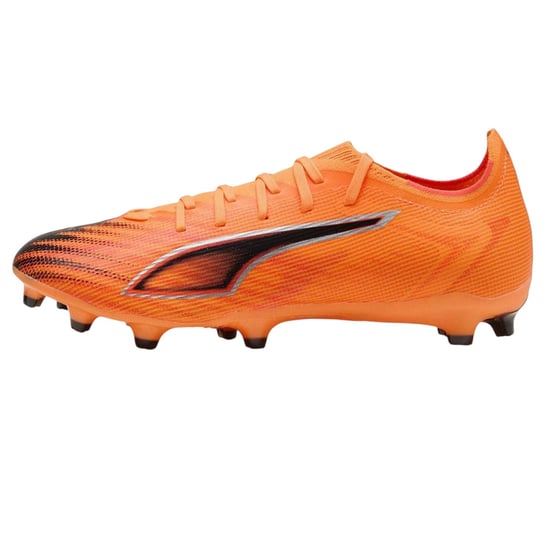 Puma Ultra 6 voetbalschoenen voor heren, voor harde ondergrond (Oranje/zwart) - Image 2