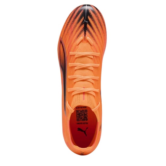 Puma Ultra 6 voetbalschoenen voor heren, voor harde ondergrond (Oranje/zwart) - Image 3