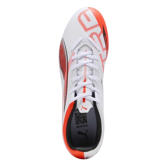 Puma Heren Ultra 5 Play Stevige Grond Voetbalschoenen (Poema Wit) - Image 4