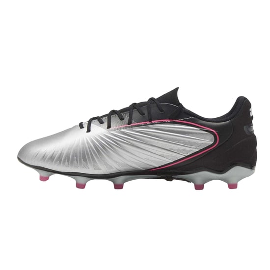 Puma Heren King Match Stevige Grond Voetbalschoenen (Rood, Wit) - Image 2