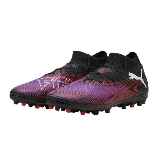 Puma Future 8 Pro voetbalschoenen zonder veters voor heren (Zwart, Wit, Rood) - Image 4