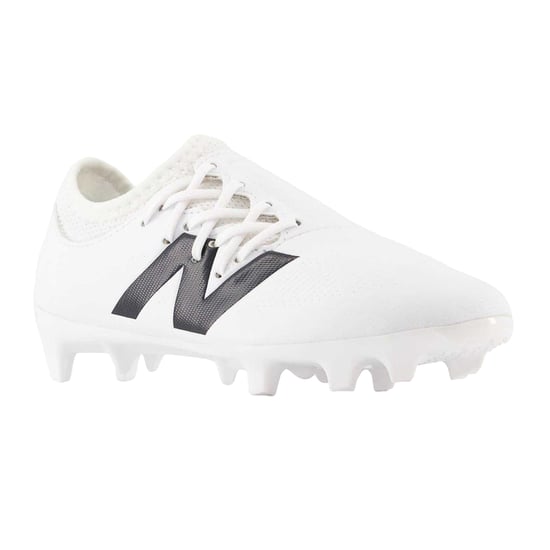 New Balance Furon V7+ Dispatch voetbalschoenen voor kinderen, voor harde ondergrond (Wit, Zwart) - Image 5