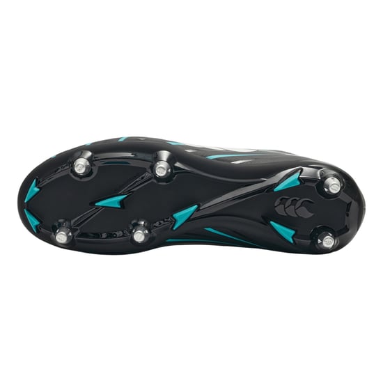 Canterbury Unisex Volwassen Speed Falcon 2.0 Team Soft Ground Rugby Schoenen (Zwart/Groen) - Image 5