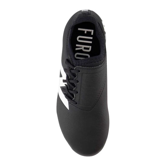 New Balance Furon V7+ Dispatch voetbalschoenen voor kinderen, voor harde ondergrond (Zwart, Wit) - Image 3