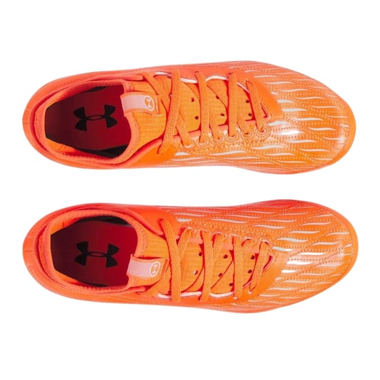 Under Armour Magnetico Elite 4 voetbalschoenen voor kinderen, voor harde ondergrond (Rood) - Image 3