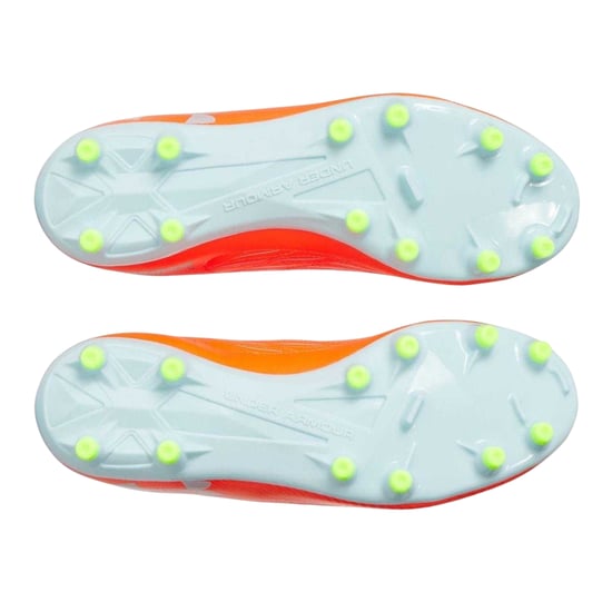 Under Armour Magnetico Elite 4 voetbalschoenen voor kinderen, voor harde ondergrond (Rood) - Image 4