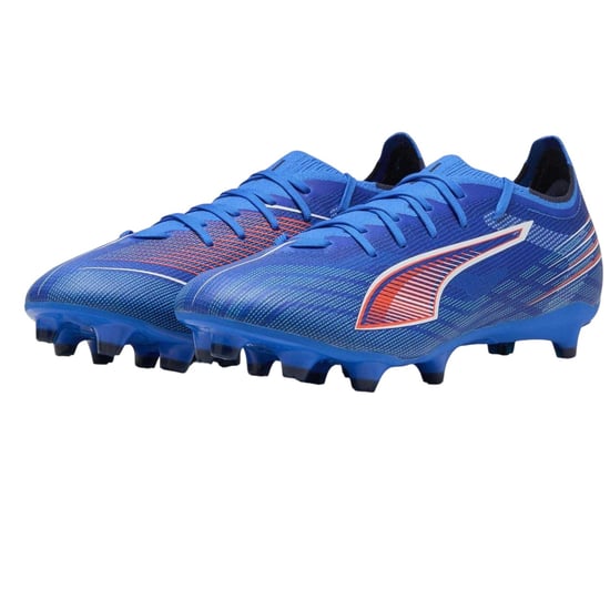 Puma Ultra 6 voetbalschoenen voor heren, voor harde ondergrond (Blauw/Wit) - Image 4