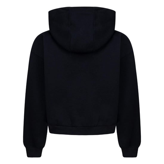 Nike Boxy-hoodie van fleece van de Girls Sportswear Club (Zwart) - Image 2
