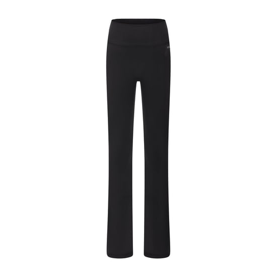 USA Pro Legging met logo en uitlopende pijpen voor meisjes (Zwart) - Image 1