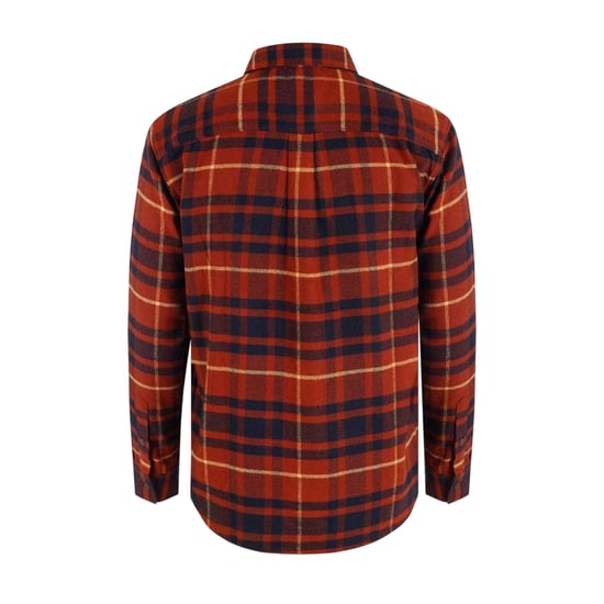 SoulCal Geruit herenhemd met lange mouwen (Rood/Blauw) - Image 2