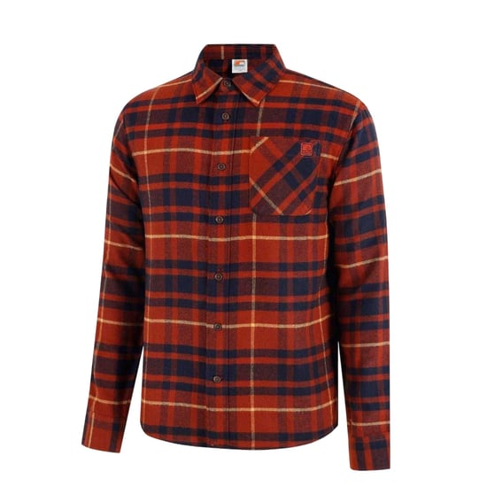 SoulCal Geruit herenhemd met lange mouwen (Rood/Blauw) - Image 3