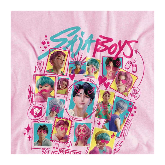K-Pop Demon Hunters Kinderen Soda Pop Saja Jongens Doodles T-Shirt (Roze) - Image 3