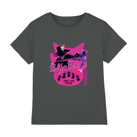 K-Pop Demon Hunters Kinderen Saja Jongens Jinu Silhouet T-Shirt (Kolen) - Image 1