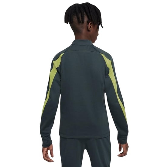 Nike Raglan-shirt met lange mouwen en Swoosh-logo voor kinderen, van drillstof (Zeewier/Kalk) - Image 3