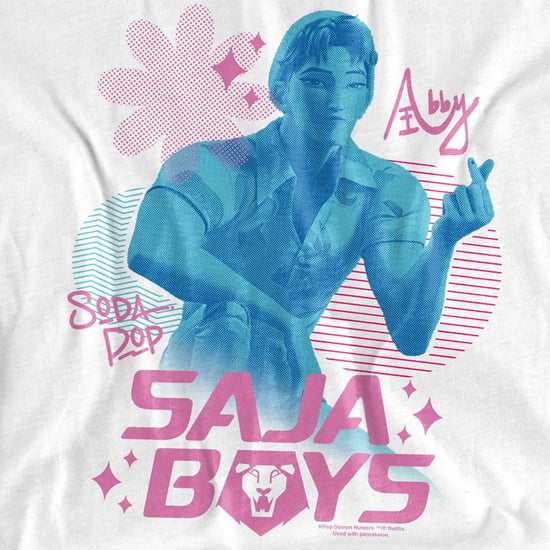 K-Pop Demon Hunters Saja T-shirt voor jongens – romantisch, voor kinderen/jongens (Wit) - Image 3