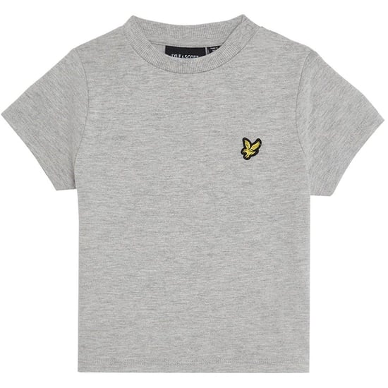 Lyle & Scott T-shirt met ronde hals en normale pasvorm voor babyjongens (Lichtgrijs) - Image 1