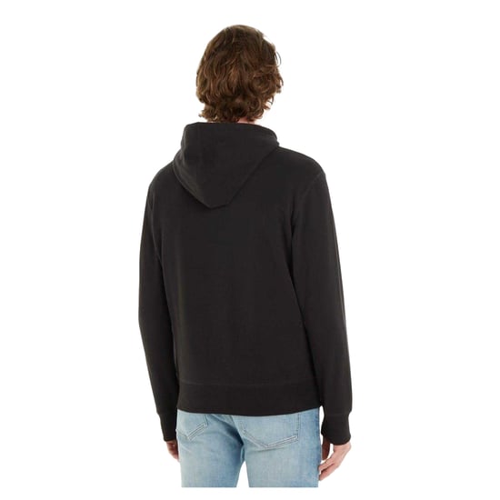 Calvin Klein Hoodie met monogram voor heren (Zwart) - Image 2