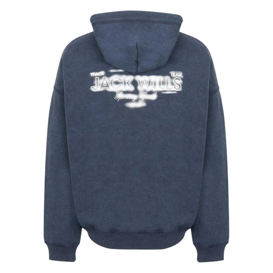 Jack Wills Hoodie met lange mouwen en opschrift voor heren (Marine) - Image 2