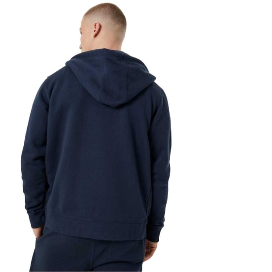 Jack Wills Heren Pinebrook hoodie met print en doorlopende ritssluiting (Marine) - Image 3
