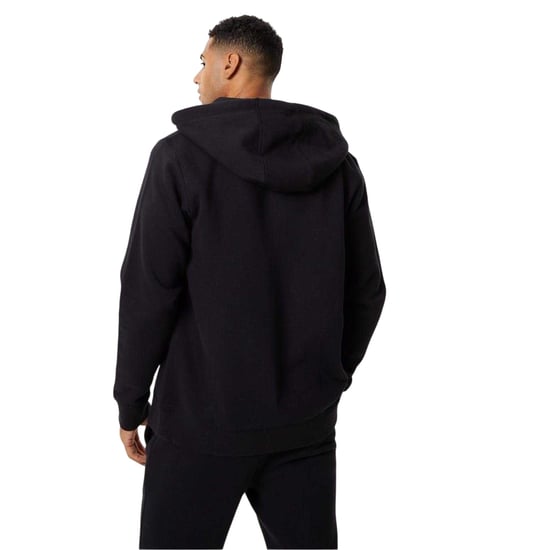 Jack Wills Heren Pinebrook hoodie met print en doorlopende ritssluiting (Zwart) - Image 3
