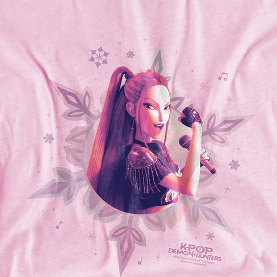 K-Pop Demon Hunters Kinderen Mira Sneeuwvlok Kerst T-Shirt (Roze) - Image 3