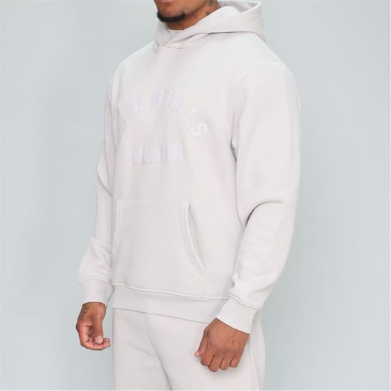 Blank Essentials Heren Boog Hoodie (Grijs) - Image 3