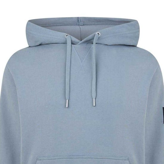 Calvin Klein Hoodie met monogram voor heren (Grijs bewolkt) - Image 3