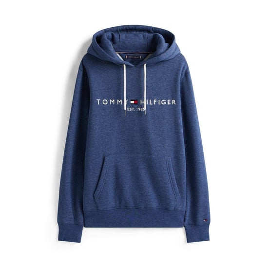 Tommy Hilfiger Herenlogo Hoodie (Aegean Blauw) - Image 1