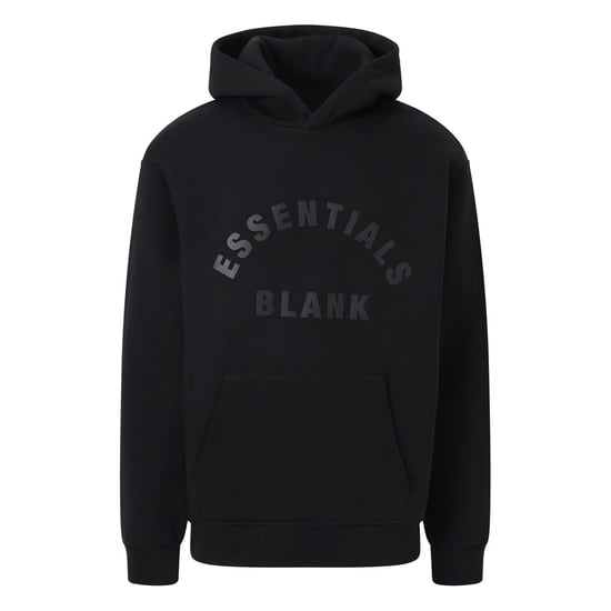 Blank Essentials Heren Boog Hoodie (Zwart) - Image 1