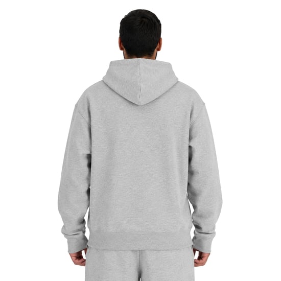 New Balance Heren Regular Hoodie met lange mouwen (Grijs) - Image 2