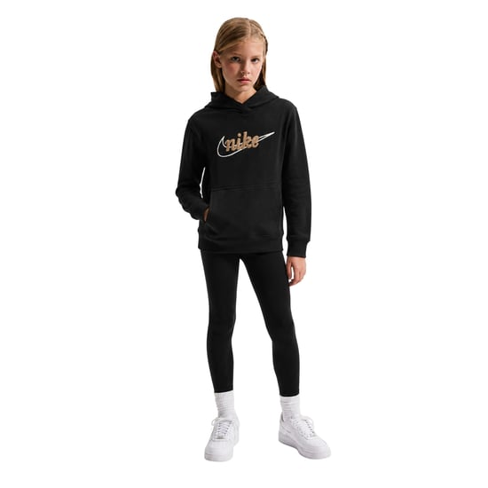 Nike Klassieke fleece-hoodie voor kinderen van NSW (Zwart) - Image 1