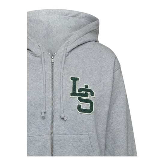 Levis Hoodie met opschrift en doorlopende ritssluiting voor dames (Heide Grijs) - Image 3