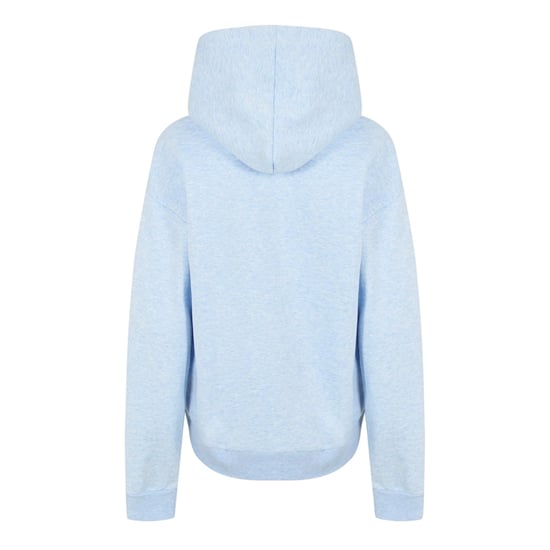 USA Pro Klassieke hoodie met trekkoord en logo voor dames, in gemêleerde stof (Blauw) - Image 3